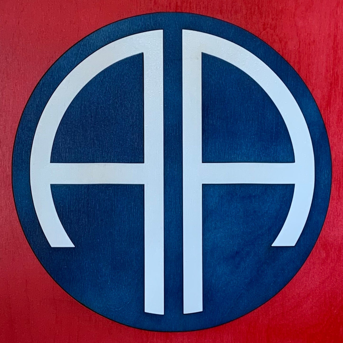 Jednoduchá plaketa 82. výsadkové divize