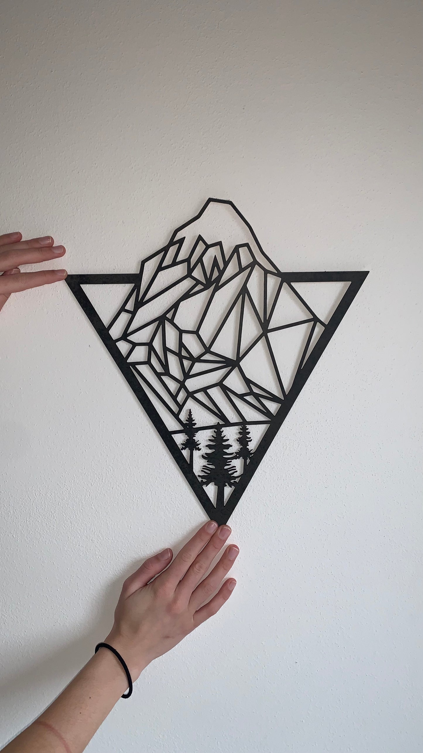 Dekorace na zeď Hora