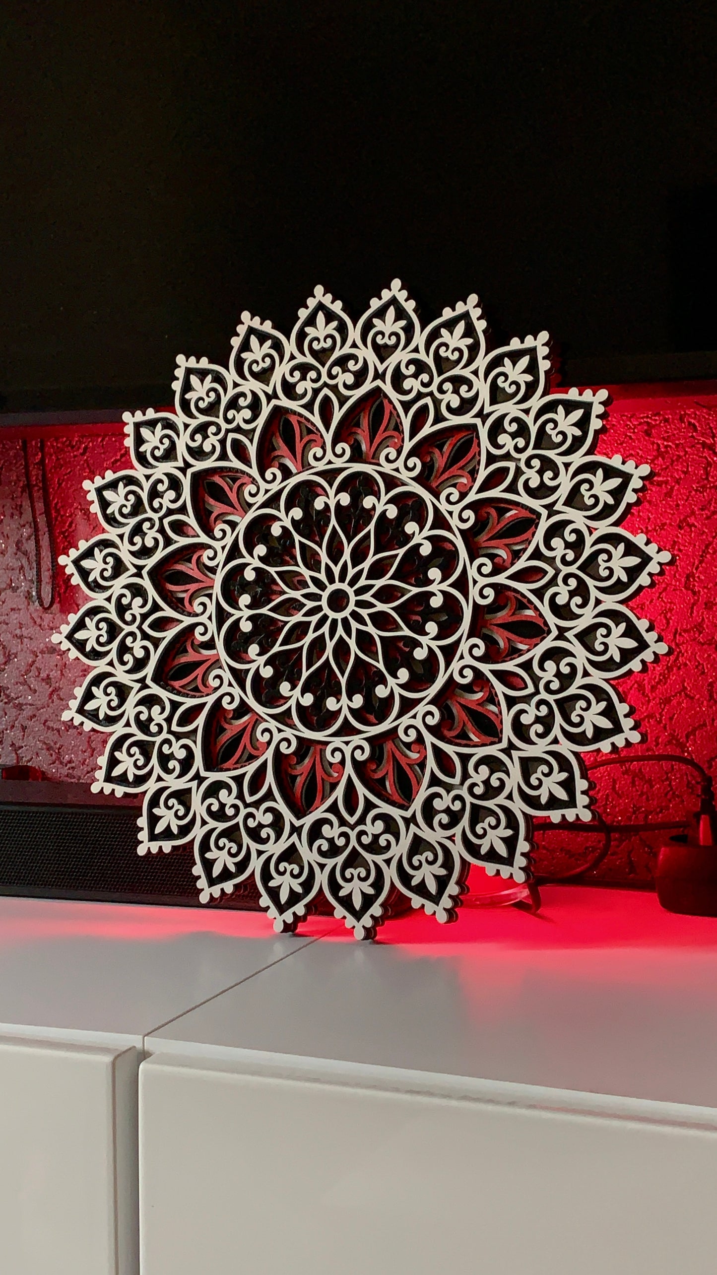 Mandala Red Star