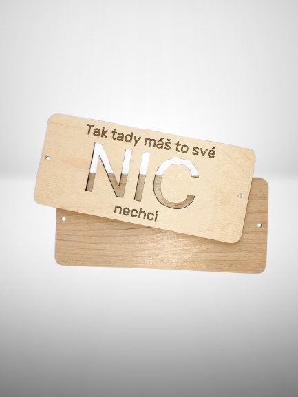 Dárek “Nic nechci”