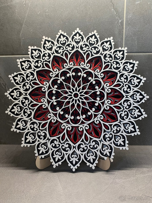Mandala Red Star
