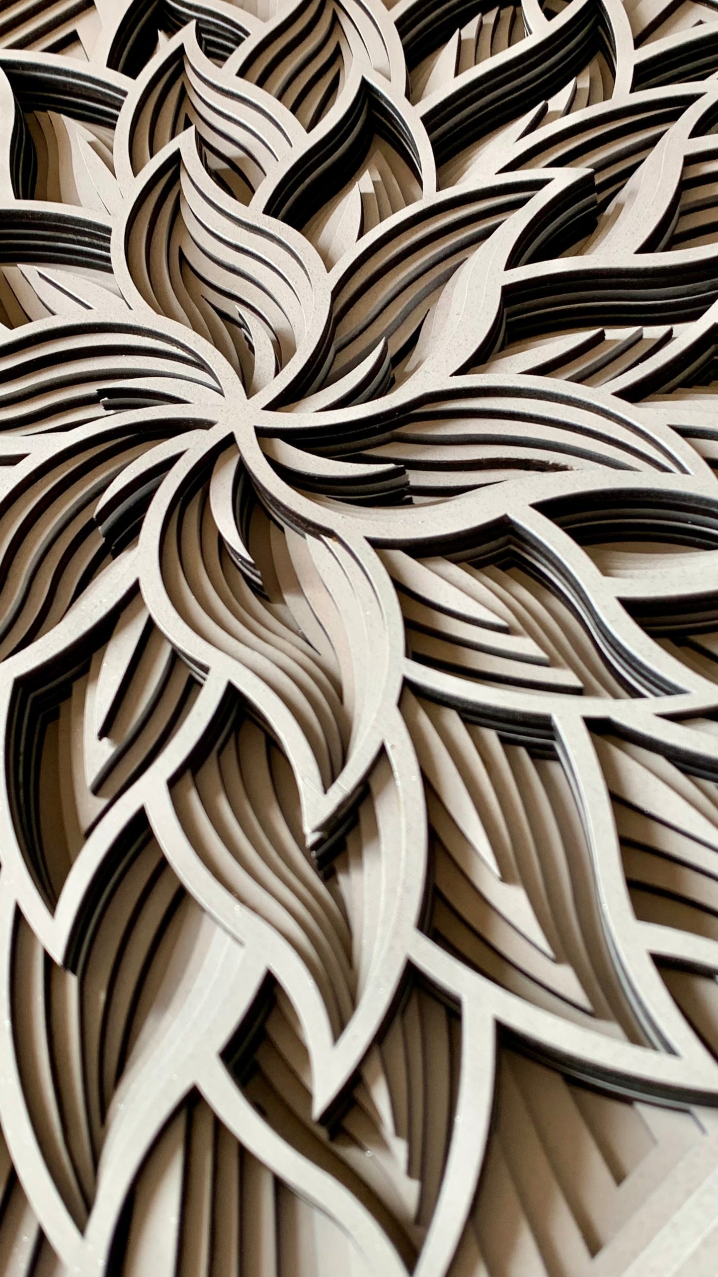 Obraz květu - bílý