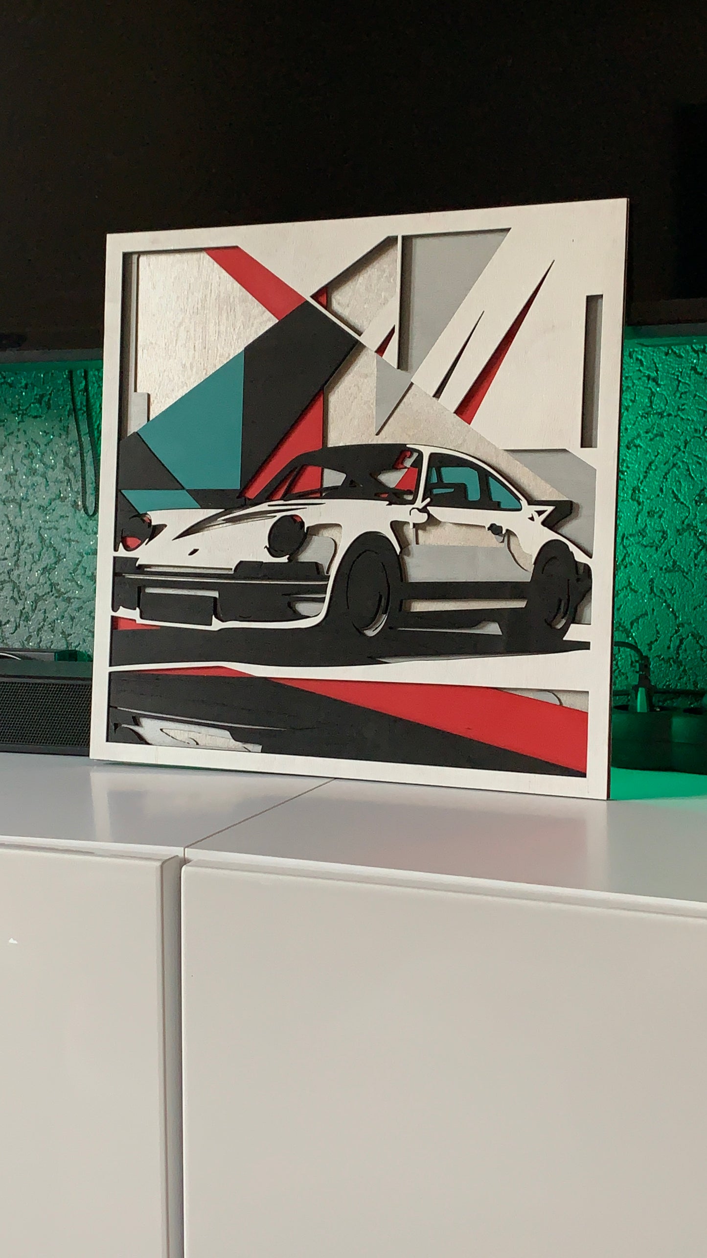 Obraz sportovního automobilu