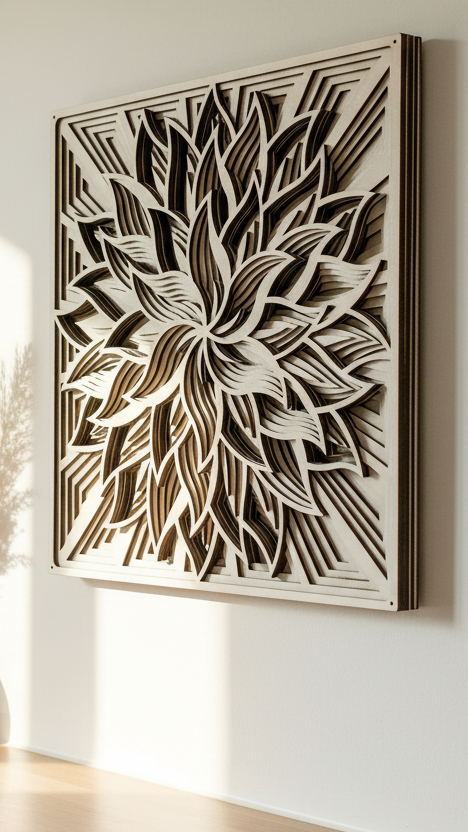 Obraz květu - bílý