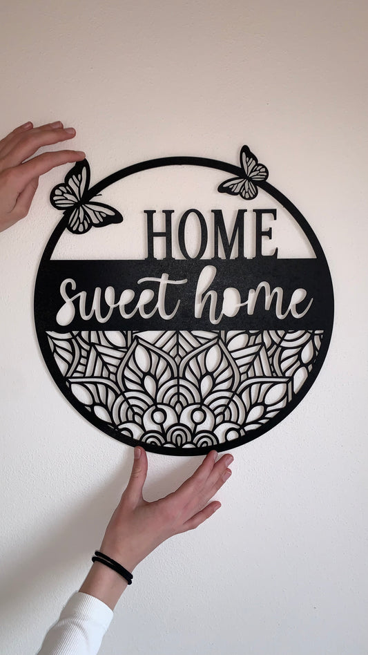 Dekorace na zeď Sweet Home