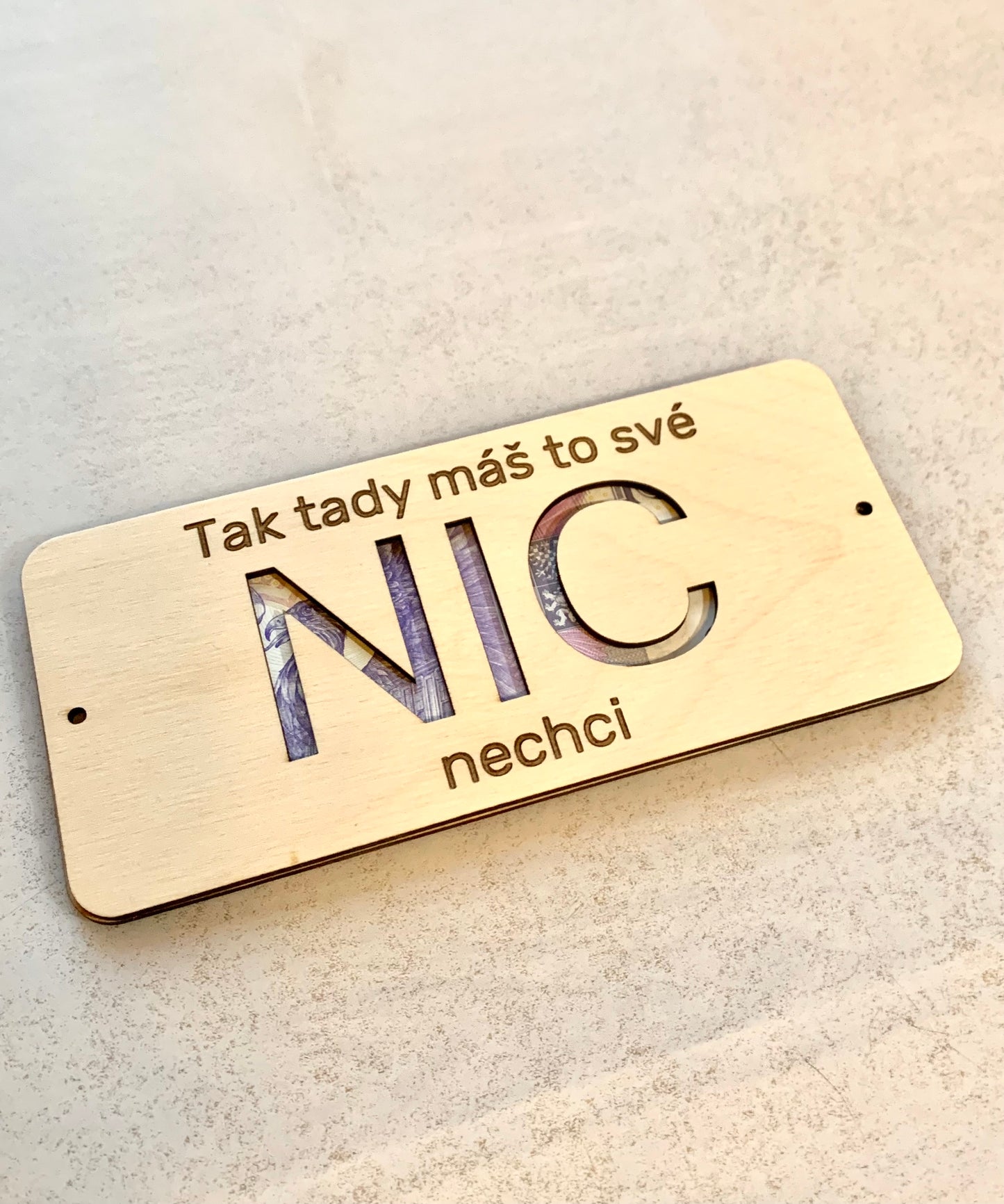 Dárek “Nic nechci”