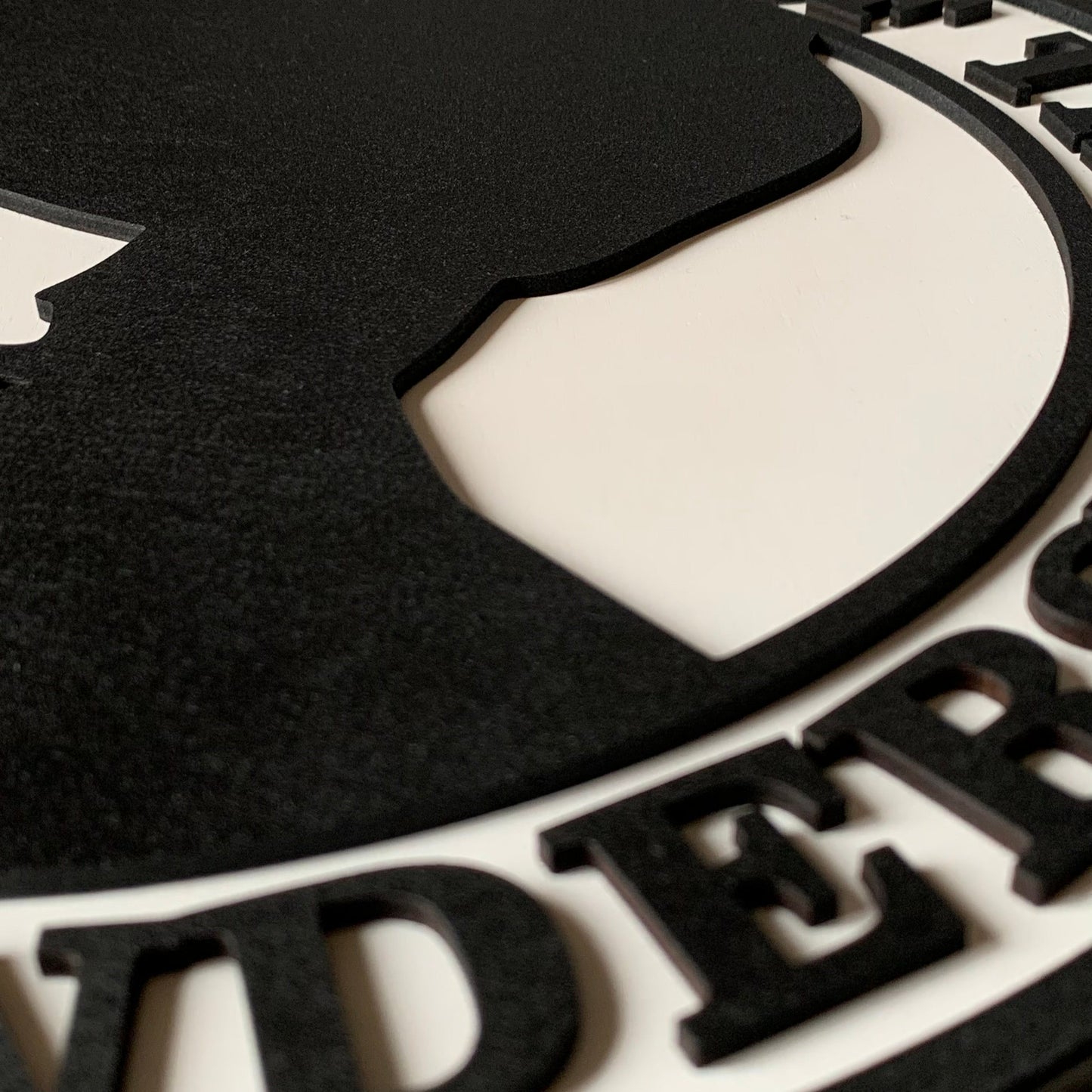 Jednoduchá plaketa Peaky Blinders