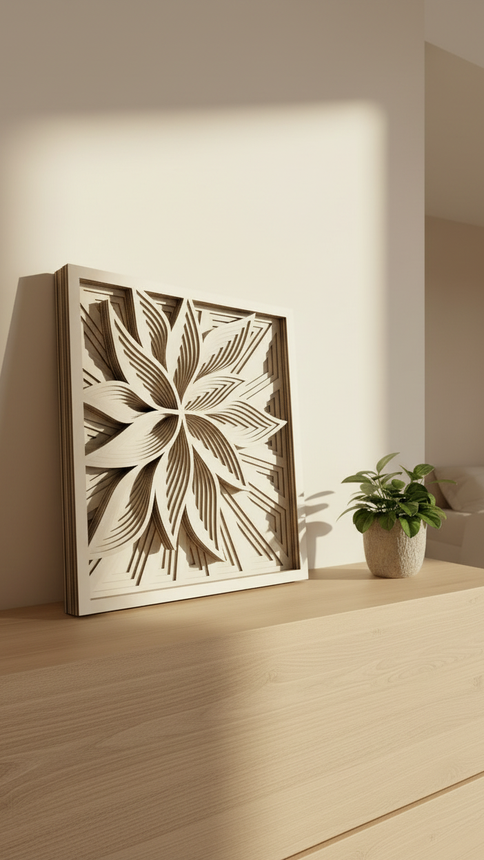 Obraz květu - třpytivý