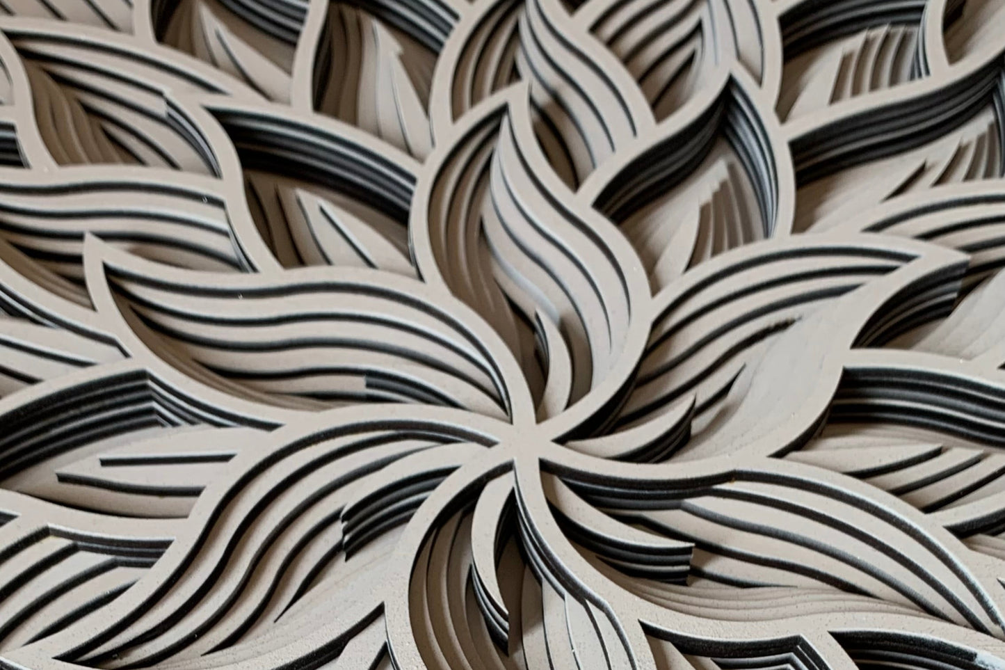 Obraz květu - bílý