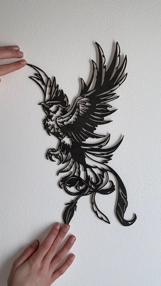 Dekorace na zeď Phoenix