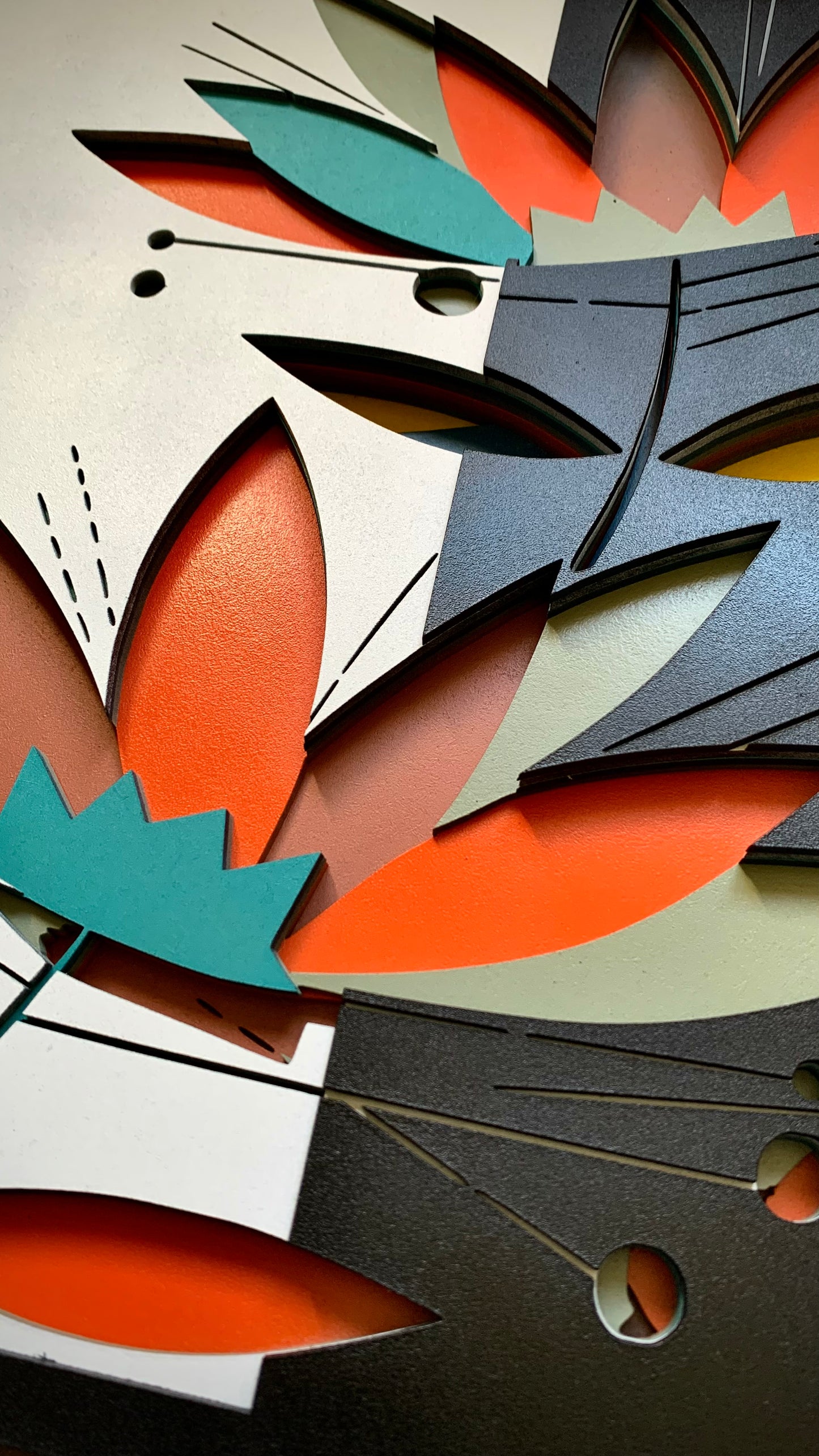 Abstraktní Květina