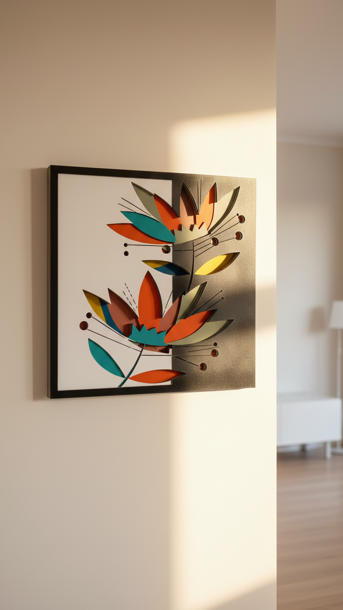 Abstraktní Květina