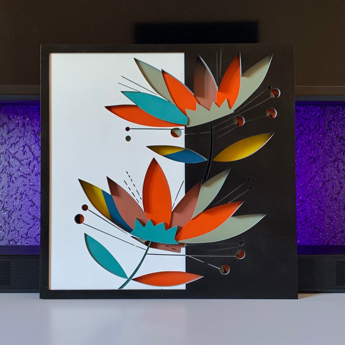 Abstraktní Květina