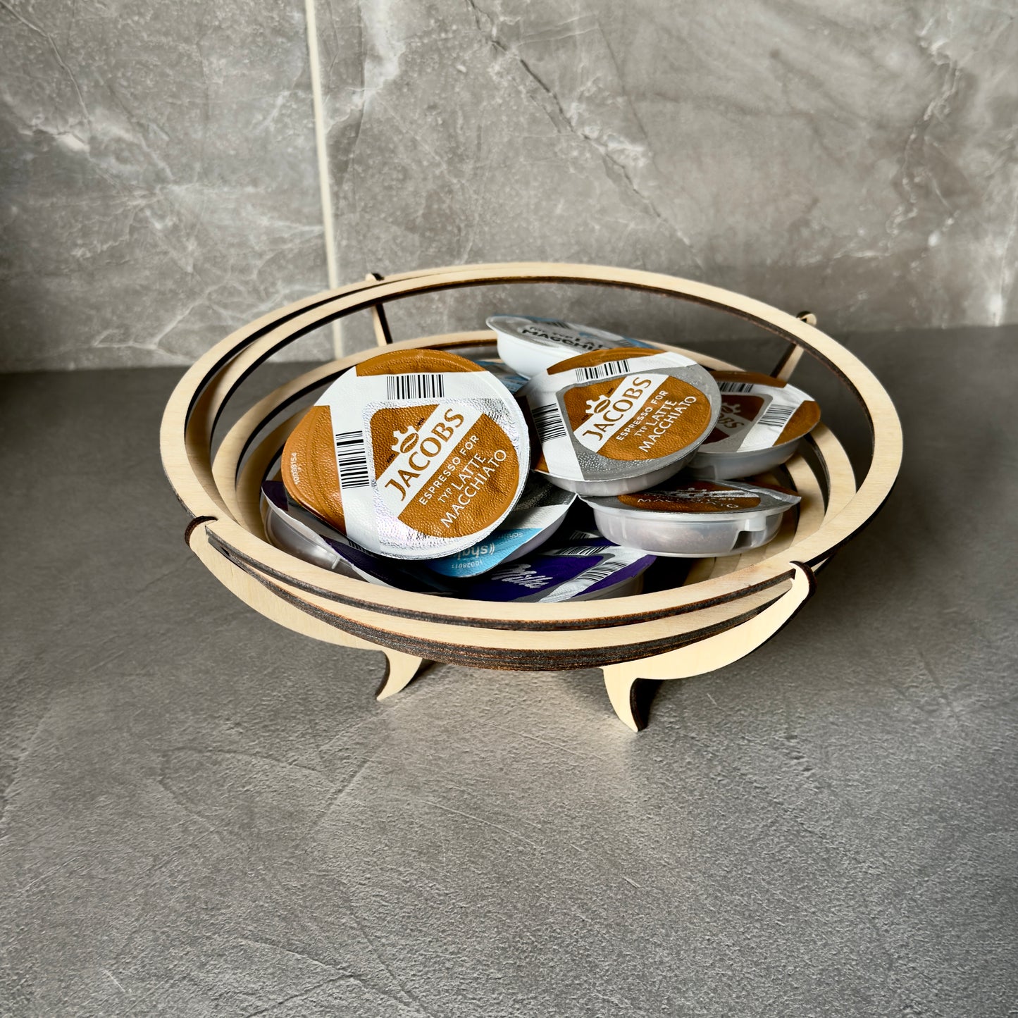 Dřevěná spirálová mísa