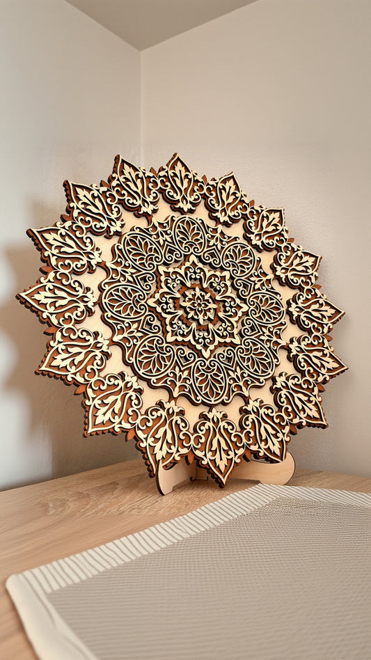 Mandala Hloubka Sluneční harmonie