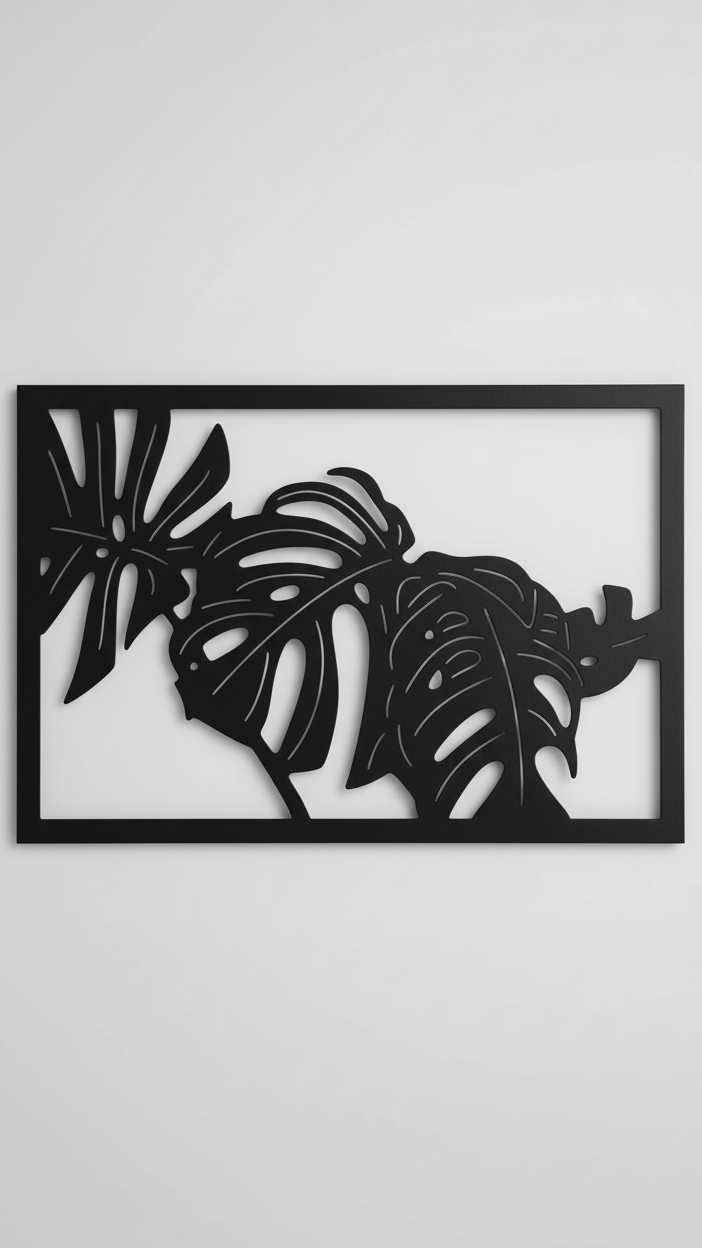 Dekorace na zeď  Listy